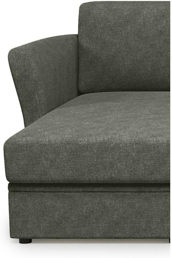 Home affaire Zithoek Lavars slaapbank met slaapfunctie en bergruimte in twee verschillende stofkwaliteiten - Foto 2