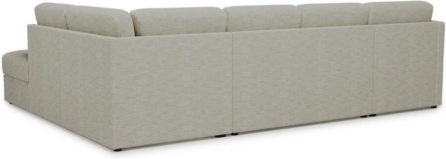 Home affaire Zithoek Lavars slaapbank met slaapfunctie en bergruimte in twee verschillende stofkwaliteiten - Foto 5