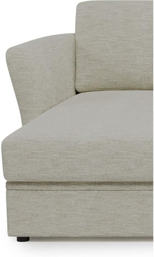 Home affaire Zithoek Lavars slaapbank met slaapfunctie en bergruimte in twee verschillende stofkwaliteiten - Foto 2