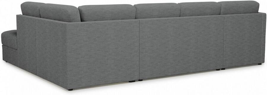 Home affaire Zithoek Lavars slaapbank met slaapfunctie en bergruimte in twee verschillende stofkwaliteiten - Foto 5