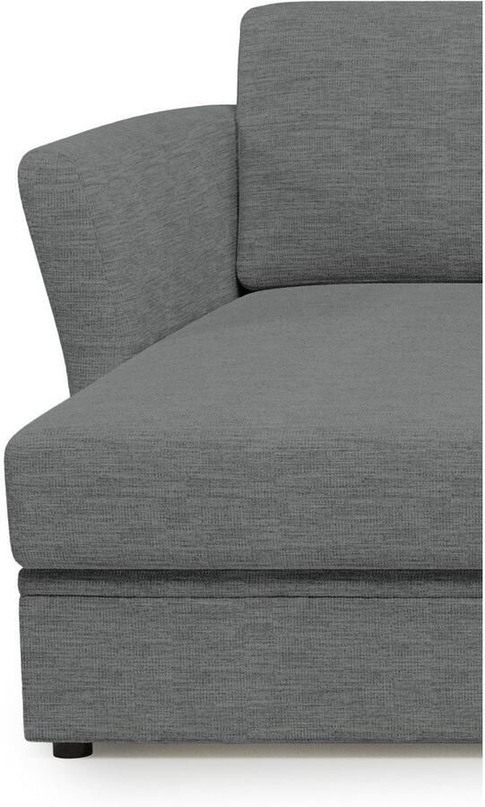 Home affaire Zithoek Lavars slaapbank met slaapfunctie en bergruimte in twee verschillende stofkwaliteiten - Foto 2