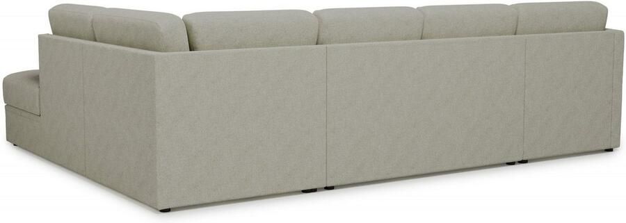 Home affaire Zithoek Lavars slaapbank met slaapfunctie en bergruimte in twee verschillende stofkwaliteiten - Foto 5