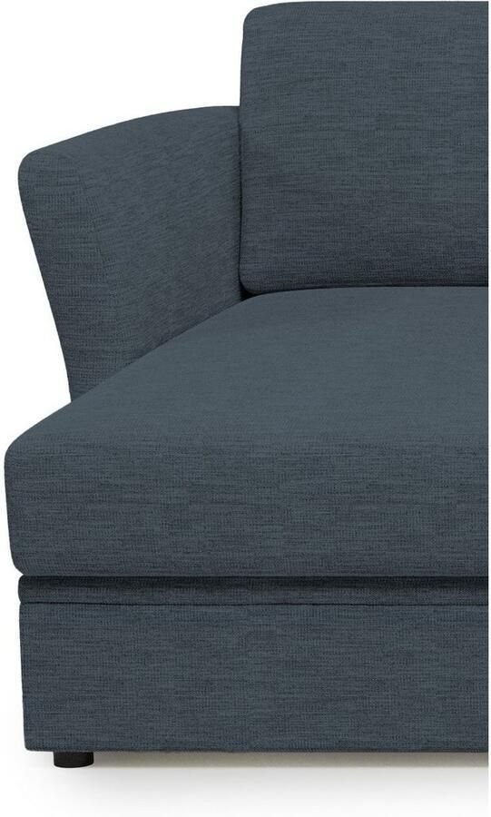 Home affaire Zithoek Lavars slaapbank met slaapfunctie en bergruimte in twee verschillende stofkwaliteiten - Foto 2