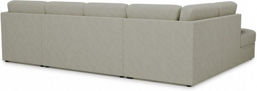 Home affaire Zithoek Lavars slaapbank met slaapfunctie en bergruimte in twee verschillende stofkwaliteiten - Foto 5