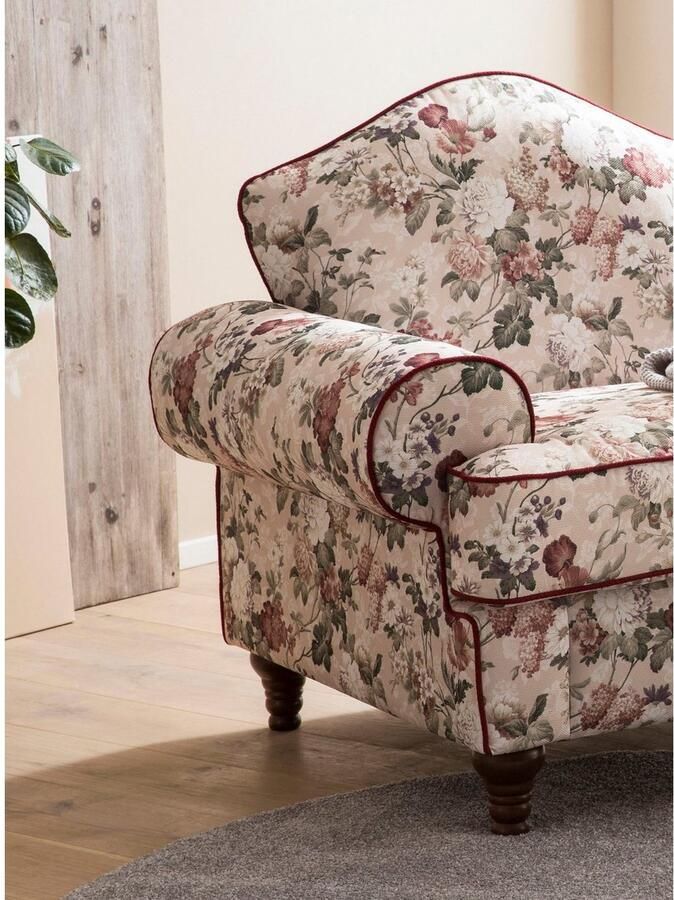 Home affaire Zithoek LUCIENNE met gedraaide houten poten (2-delig) - Foto 3