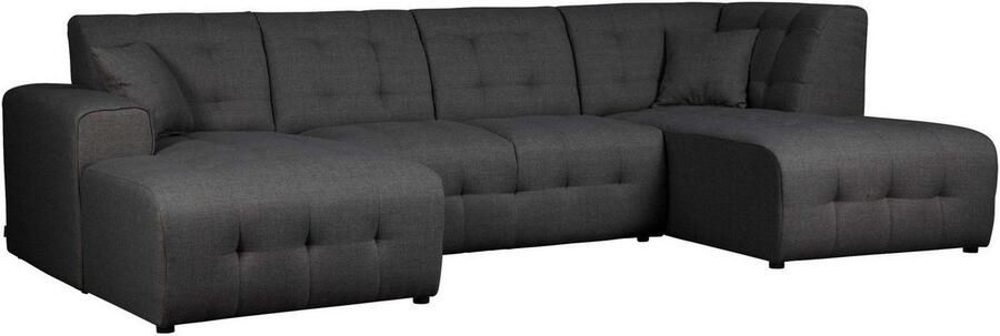 Home affaire Zithoek Nosia U-vorm incl. 2 sierkussens met fijn gestikt patroon - Foto 4