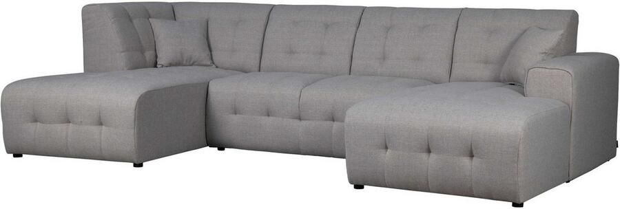 Home affaire Zithoek Nosia U-vorm incl. 2 sierkussens met fijn gestikt patroon - Foto 4