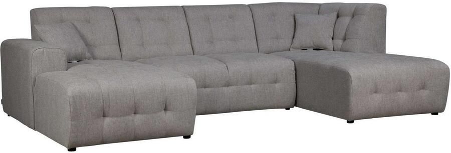 Home affaire Zithoek Nosia U-vorm incl. 2 sierkussens met fijn gestikt patroon - Foto 4