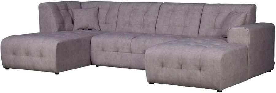 Home affaire Zithoek Nosia U-vorm incl. 2 sierkussens met fijn gestikt patroon - Foto 4