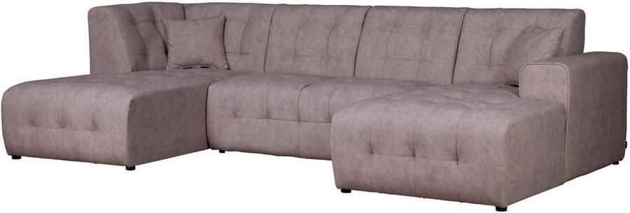 Home affaire Zithoek Nosia U-vorm incl. 2 sierkussens met fijn gestikt patroon - Foto 4