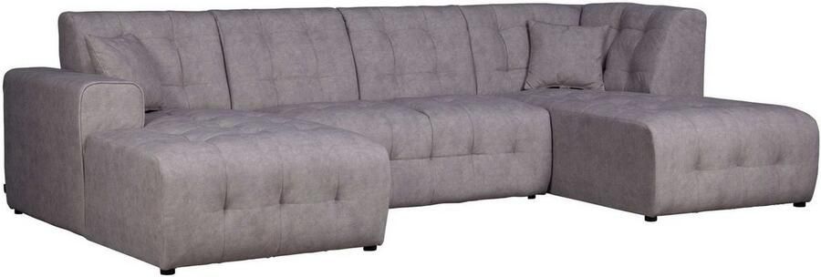 Home affaire Zithoek Nosia U-vorm incl. 2 sierkussens met fijn gestikt patroon - Foto 4