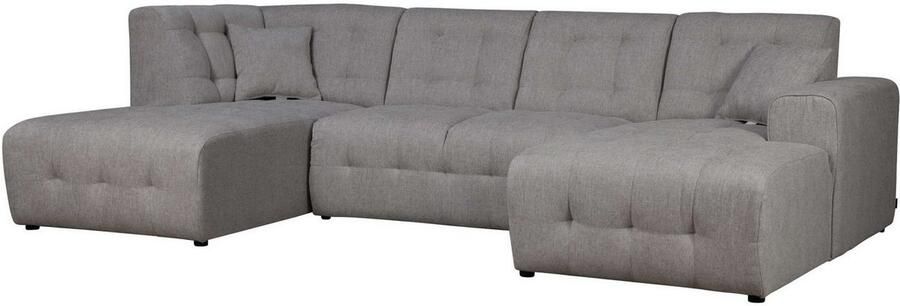 Home affaire Zithoek Nosia U-vorm incl. 2 sierkussens met fijn gestikt patroon - Foto 4