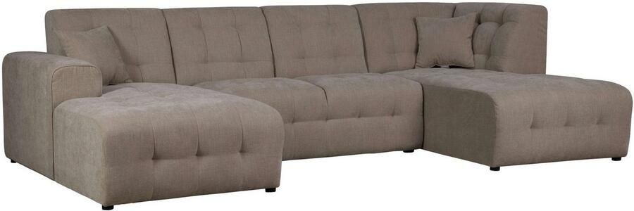 Home affaire Zithoek Nosia U-vorm incl. 2 sierkussens met fijn gestikt patroon - Foto 4