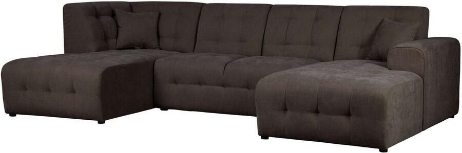 Home affaire Zithoek Nosia U-vorm incl. 2 sierkussens met fijn gestikt patroon - Foto 4