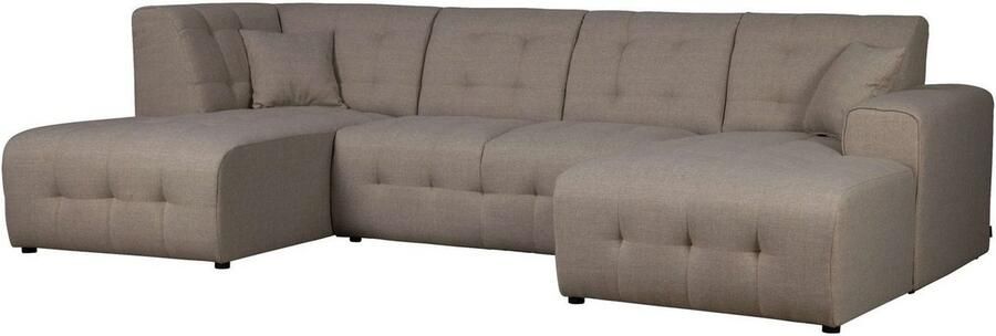 Home affaire Zithoek Nosia U-vorm incl. 2 sierkussens met fijn gestikt patroon - Foto 4