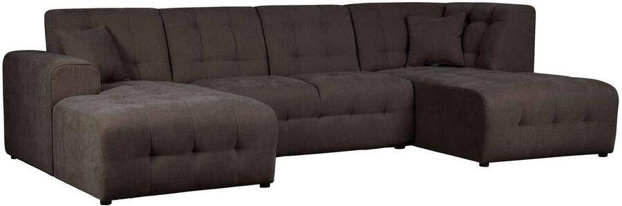 Home affaire Zithoek Nosia U-vorm incl. 2 sierkussens met fijn gestikt patroon - Foto 4