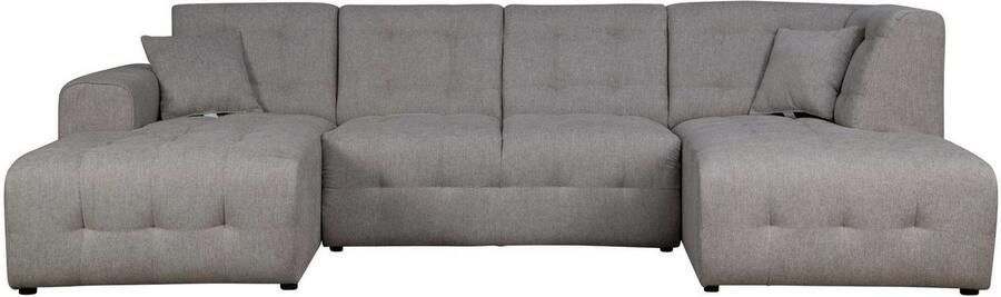 Home affaire Zithoek Nosia U-vorm incl. 2 sierkussens met fijn gestikt patroon - Foto 6