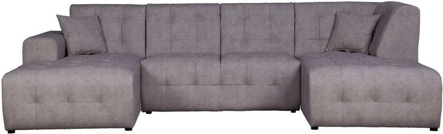 Home affaire Zithoek Nosia U-vorm incl. 2 sierkussens met fijn gestikt patroon - Foto 6