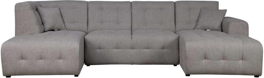 Home affaire Zithoek Nosia U-vorm incl. 2 sierkussens met fijn gestikt patroon - Foto 6