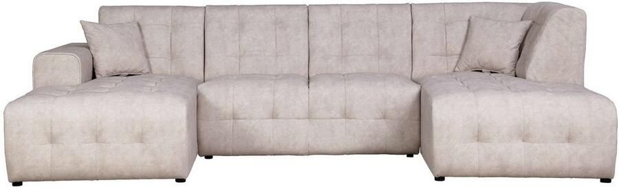 Home affaire Zithoek Nosia U-vorm incl. 2 sierkussens met fijn gestikt patroon - Foto 6