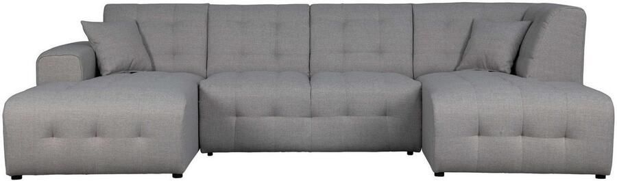 Home affaire Zithoek Nosia U-vorm incl. 2 sierkussens met fijn gestikt patroon - Foto 6