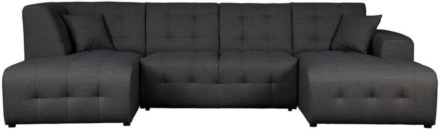 Home affaire Zithoek Nosia U-vorm incl. 2 sierkussens met fijn gestikt patroon - Foto 6