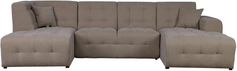 Home affaire Zithoek Nosia U-vorm incl. 2 sierkussens met fijn gestikt patroon - Foto 6