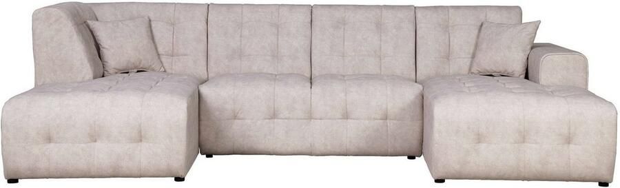 Home affaire Zithoek Nosia U-vorm incl. 2 sierkussens met fijn gestikt patroon - Foto 6