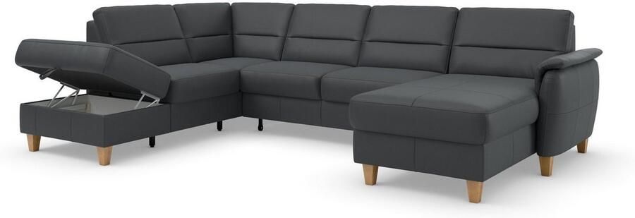 Home affaire Zithoek Palmera U-vorm Binnenvering naar keuze met slaapfunctie en met zonder bergruimte - Foto 7