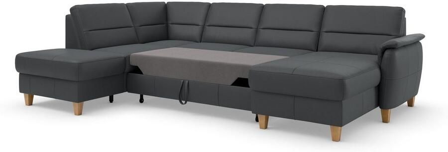 Home affaire Zithoek Palmera U-vorm Binnenvering naar keuze met slaapfunctie en met zonder bergruimte - Foto 8