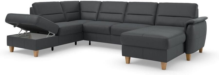 Home affaire Zithoek Palmera U-vorm Binnenvering naar keuze met slaapfunctie en met zonder bergruimte - Foto 7