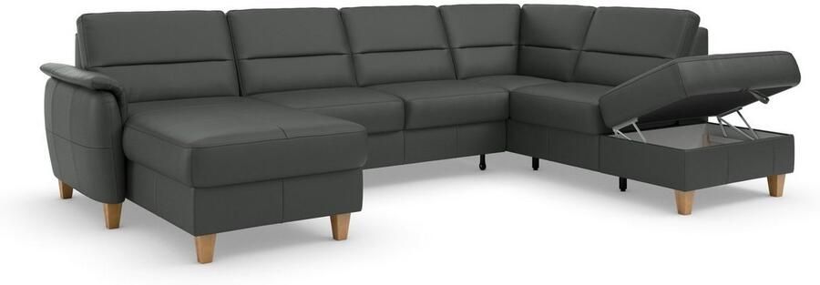 Home affaire Zithoek Palmera U-vorm Binnenvering naar keuze met slaapfunctie en met zonder bergruimte - Foto 6