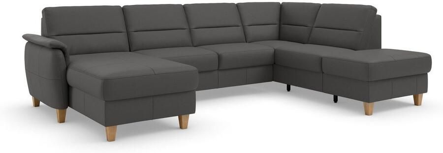 Home affaire Zithoek Palmera U-vorm Binnenvering naar keuze met slaapfunctie en met zonder bergruimte - Foto 5