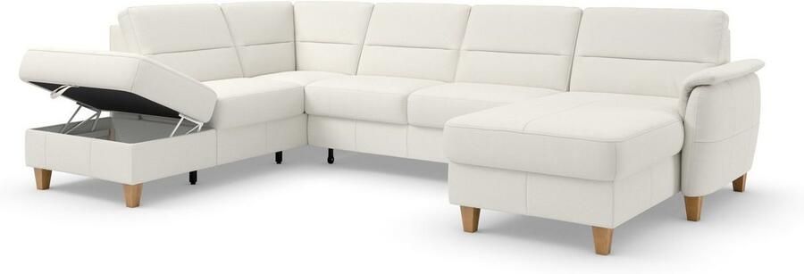 Home affaire Zithoek Palmera U-vorm Binnenvering naar keuze met slaapfunctie en met zonder bergruimte - Foto 7