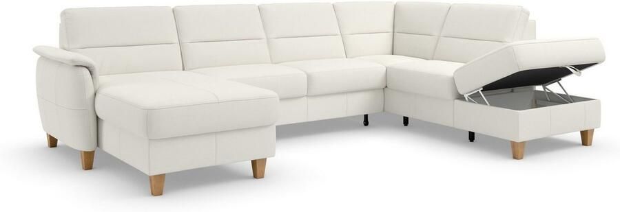 Home affaire Zithoek Palmera U-vorm Binnenvering naar keuze met slaapfunctie en met zonder bergruimte - Foto 6