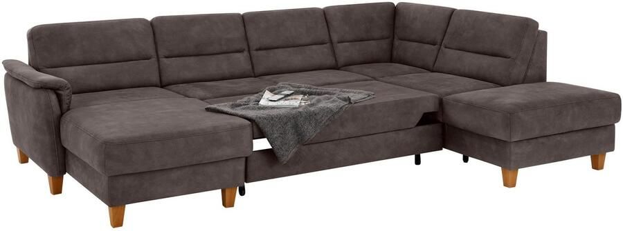 Home affaire Zithoek Palmera U-vorm Binnenvering naar keuze met slaapfunctie en met zonder bergruimte - Foto 8