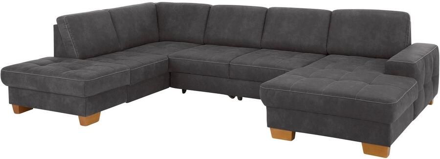 Home affaire Zithoek Puccini U-vorm met binnenvering zitdiepteverstelling contrastnaad - Foto 10