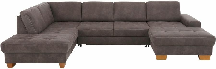 Home affaire Zithoek Puccini U-vorm met binnenvering zitdiepteverstelling contrastnaad - Foto 12