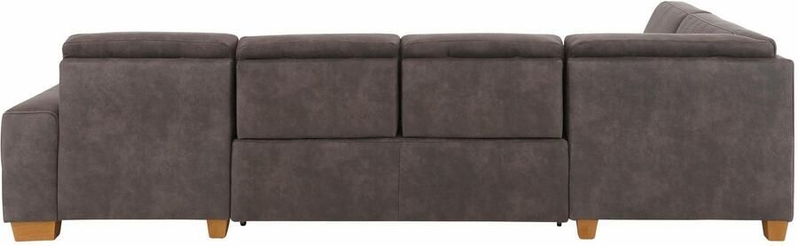 Home affaire Zithoek Puccini U-vorm met binnenvering zitdiepteverstelling contrastnaad - Foto 13