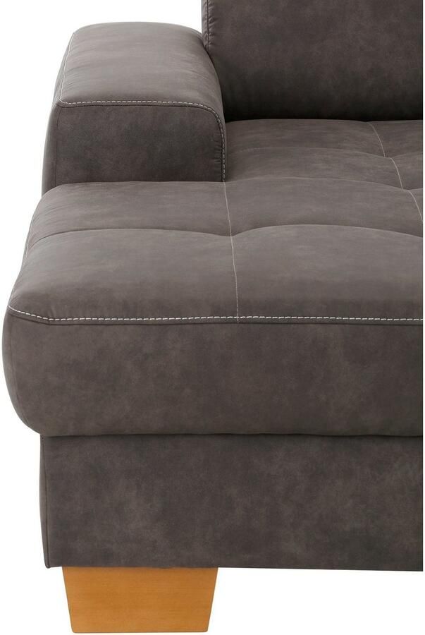 Home affaire Zithoek Puccini U-vorm met binnenvering zitdiepteverstelling contrastnaad - Foto 4