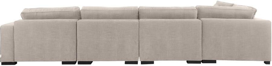 Home affaire Zithoek Skara U-vorm Loungebank met binnenveringsinterieur in vele overtrekkwaliteiten - Foto 5