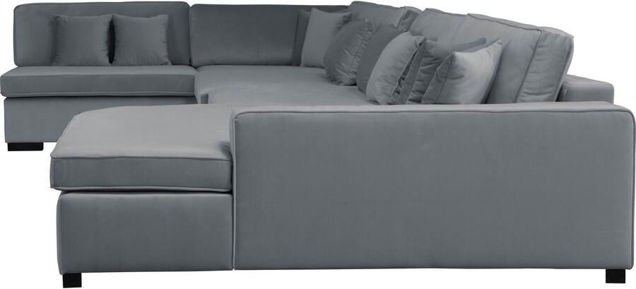 Home affaire Zithoek Skara U-vorm Loungebank met binnenveringsinterieur in vele overtrekkwaliteiten - Foto 2