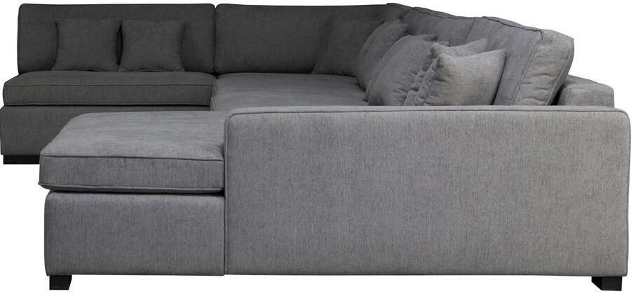 Home affaire Zithoek Skara U-vorm Loungebank met binnenveringsinterieur in vele overtrekkwaliteiten - Foto 3