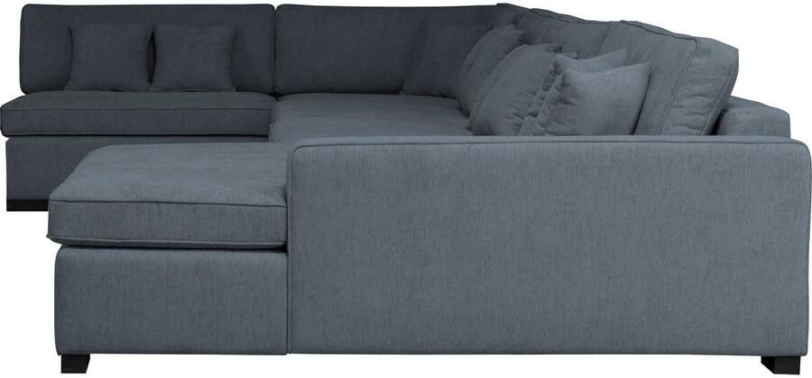 Home affaire Zithoek Skara U-vorm Loungebank met binnenveringsinterieur in vele overtrekkwaliteiten - Foto 2