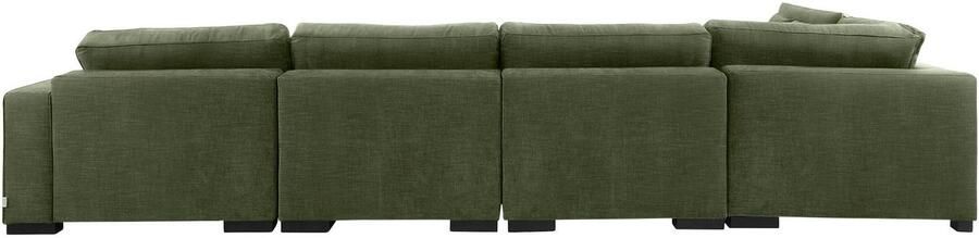 Home affaire Zithoek Skara U-vorm Loungebank met binnenveringsinterieur in vele overtrekkwaliteiten - Foto 5