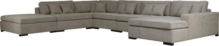 Home affaire Zithoek Skara U-vorm Loungebank met binnenveringsinterieur in vele overtrekkwaliteiten - Foto 9