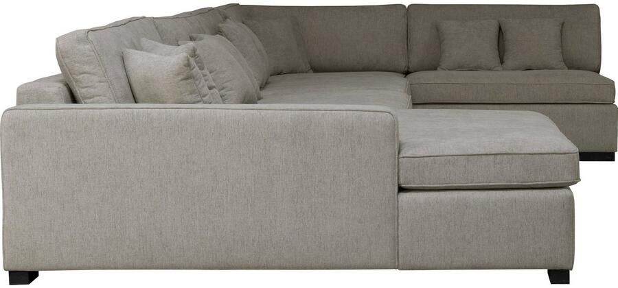 Home affaire Zithoek Skara U-vorm Loungebank met binnenveringsinterieur in vele overtrekkwaliteiten - Foto 2