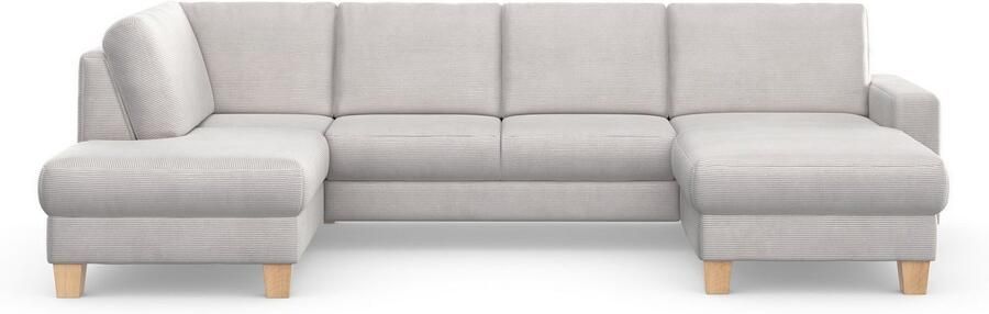 Home affaire Zithoek SUMMER U-vorm met of zonder slaapfunctie en bedkist cordbekleding - Foto 8