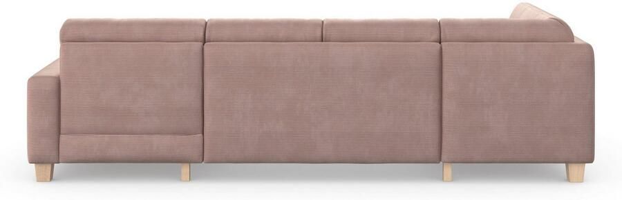 Home affaire Zithoek SUMMER U-vorm met of zonder slaapfunctie en bedkist cordbekleding - Foto 7