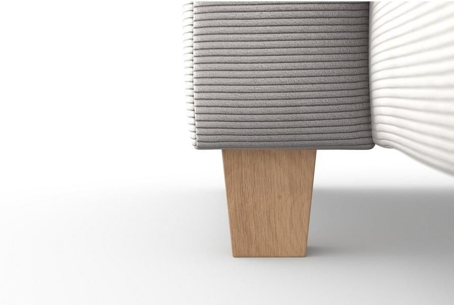 Home affaire Zithoek SUMMER U-vorm met of zonder slaapfunctie en bedkist cordbekleding - Foto 3
